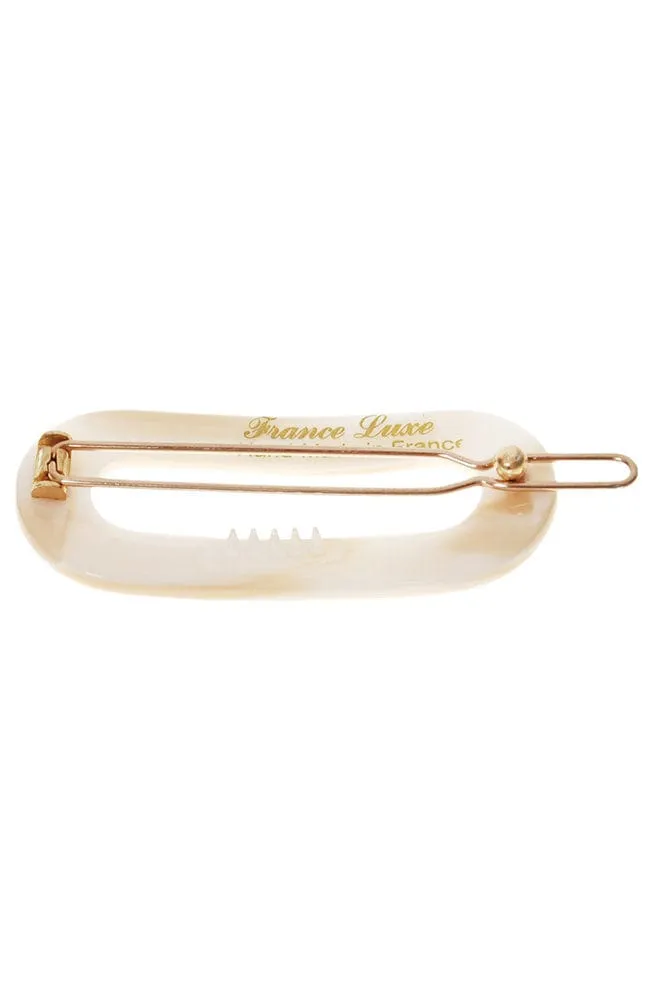 Mini Oval Tige Boule Barrette - Classic