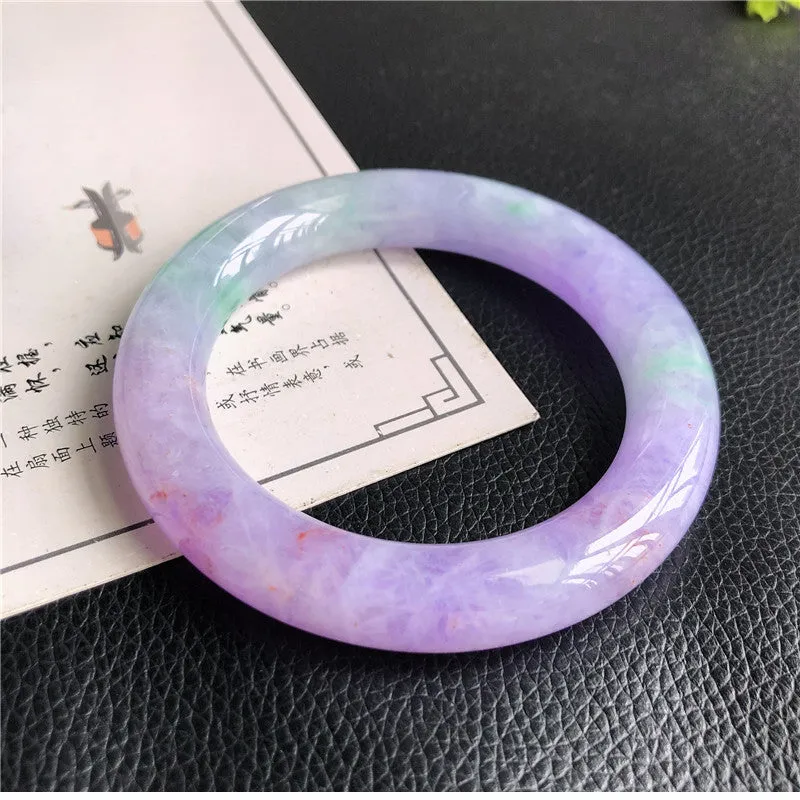 Natural Jade Bangle Jadeite Bangle Internal Diameter 57.2mm X3032819