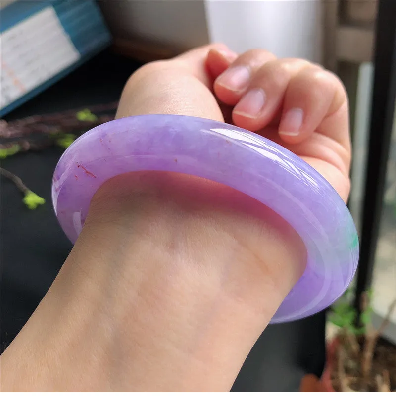 Natural Jade Bangle Jadeite Bangle Internal Diameter 57.2mm X3032819