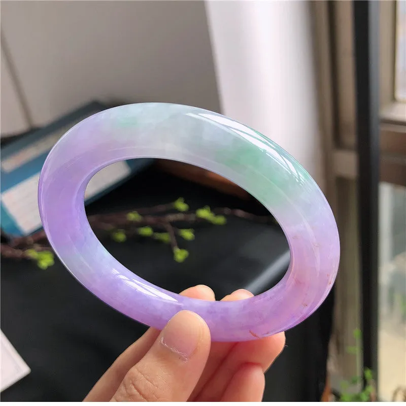 Natural Jade Bangle Jadeite Bangle Internal Diameter 57.2mm X3032819