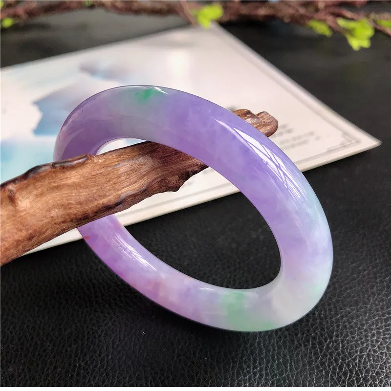 Natural Jade Bangle Jadeite Bangle Internal Diameter 57.2mm X3032819