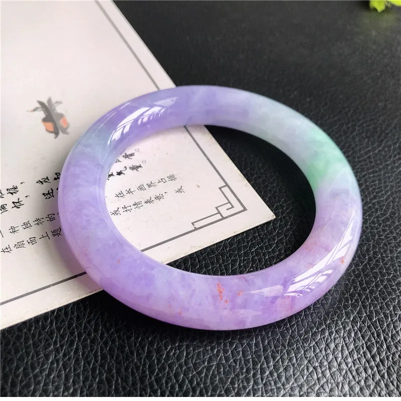 Natural Jade Bangle Jadeite Bangle Internal Diameter 57.2mm X3032819