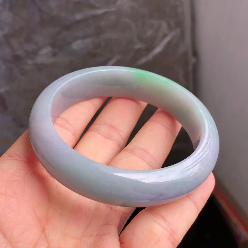 Natural Jade Bangle Jadeite Bangle Internal Diameter 57.4mm NBE099