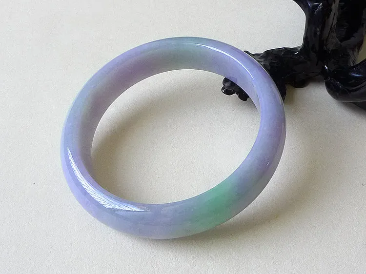 Natural Jade Bangle Jadeite Bangle Internal Diameter 57.5mm BER427