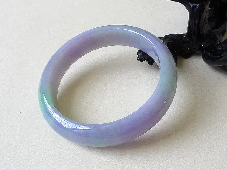 Natural Jade Bangle Jadeite Bangle Internal Diameter 57.5mm BER427