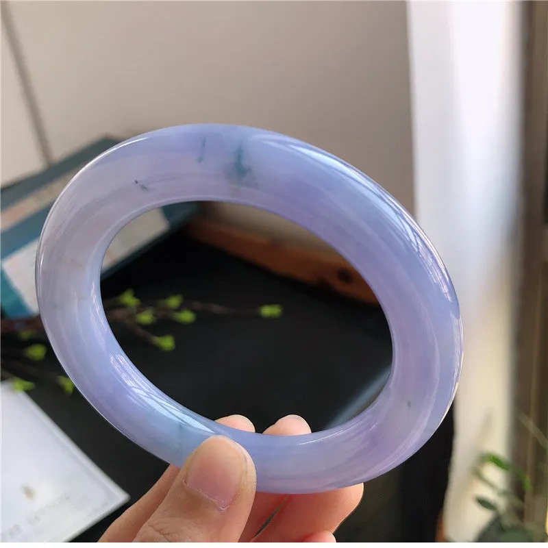 Natural Jade Bangle Jadeite Bangle Internal Diameter 57.8mm 00998