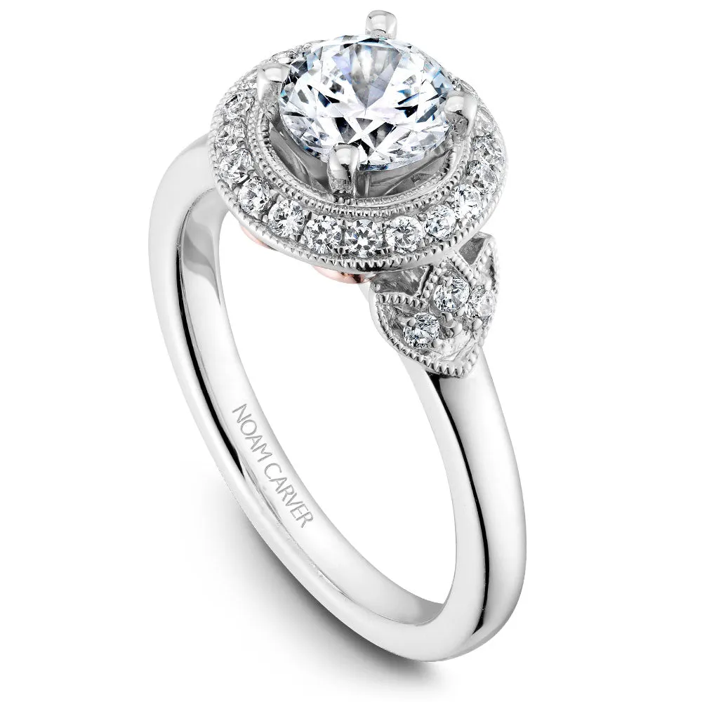 Noam Carver Engagement Ring - B072-01WS-100A