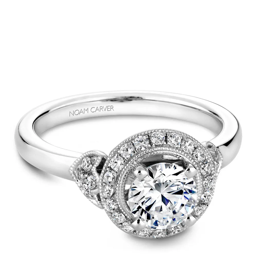 Noam Carver Engagement Ring - B072-01WS-100A