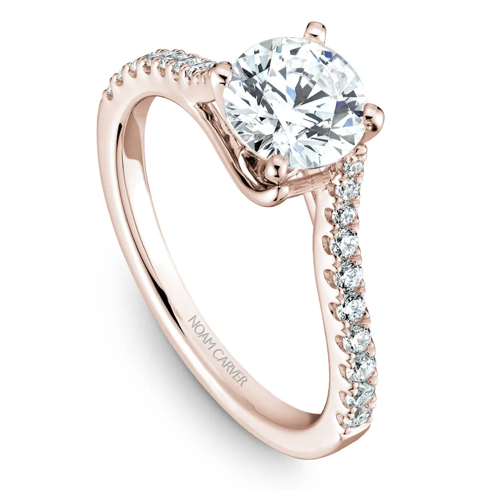 Noam Carver Engagement Ring - B089-01RS-100A