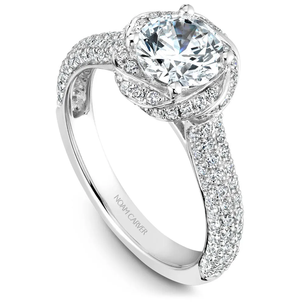 Noam Carver Engagement Ring - B164-01WZ-100A