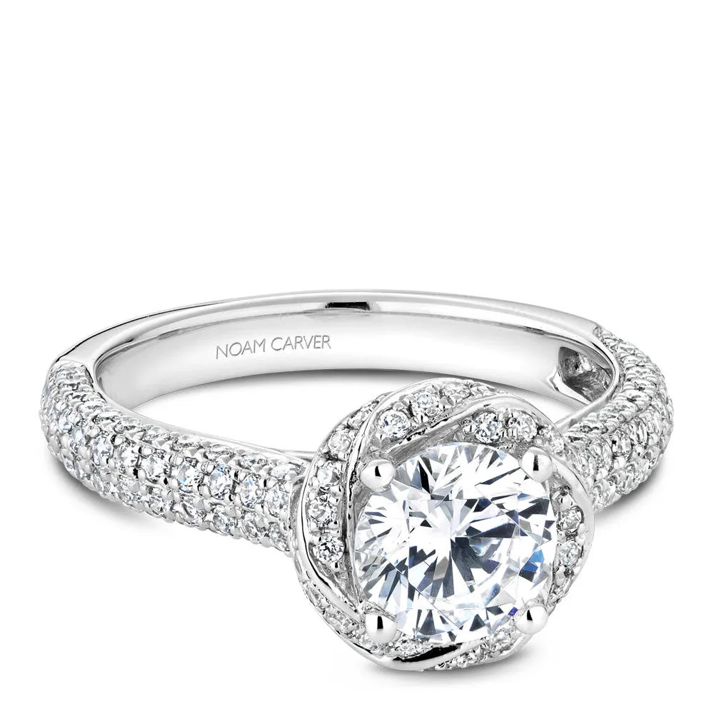 Noam Carver Engagement Ring - B164-01WZ-100A