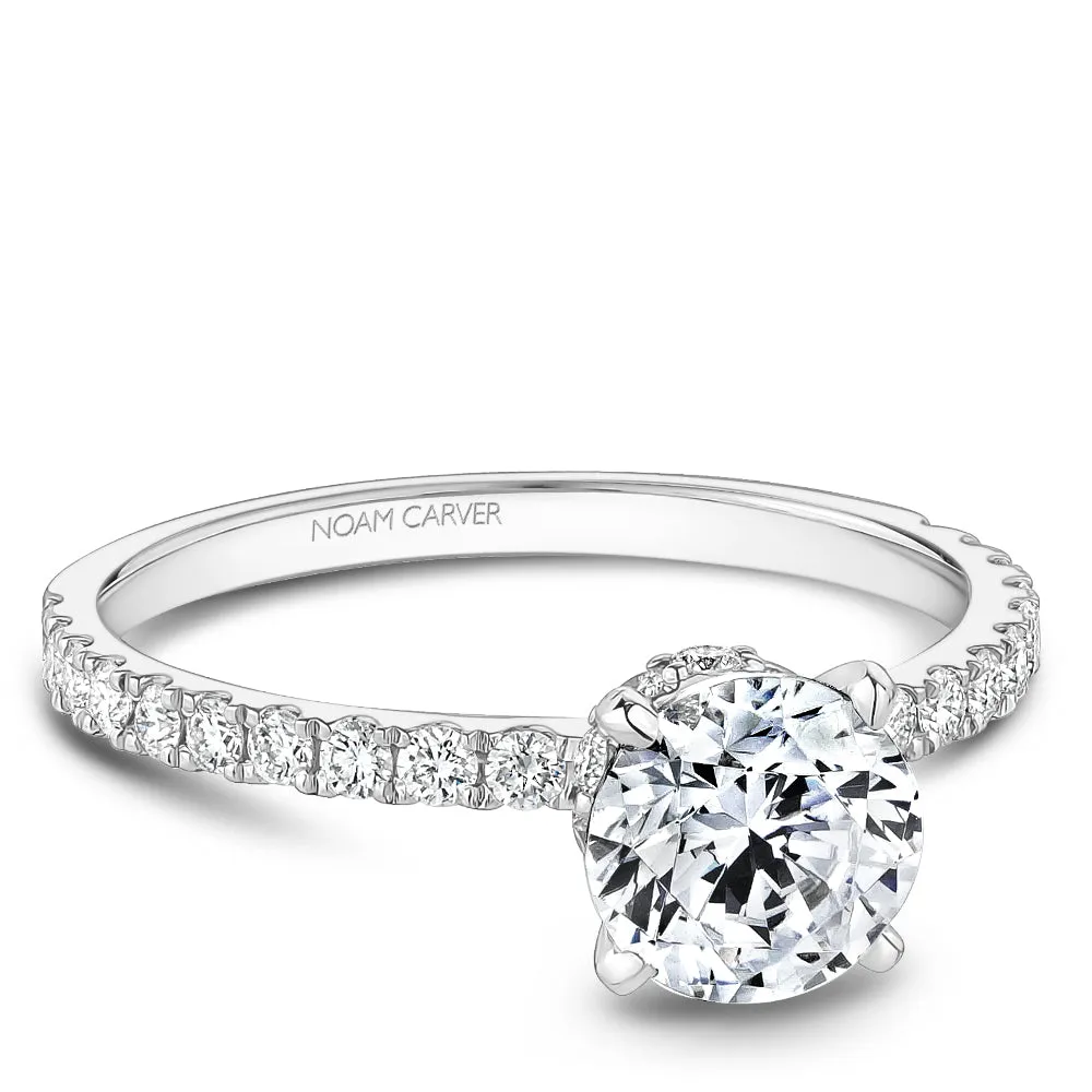 Noam Carver Engagement Ring - B511-02WZ-100A