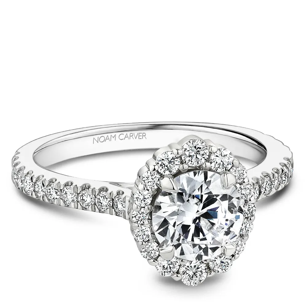 Noam Carver Engagement Ring - B521-01WS-100A