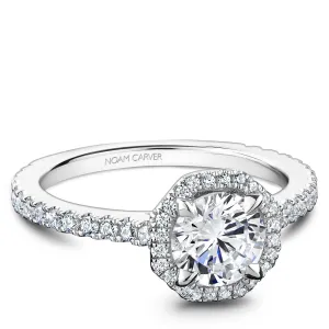 Noam Carver Engagement Ring - R054-01WS-100A