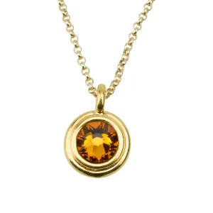 November Birthstone Necklace