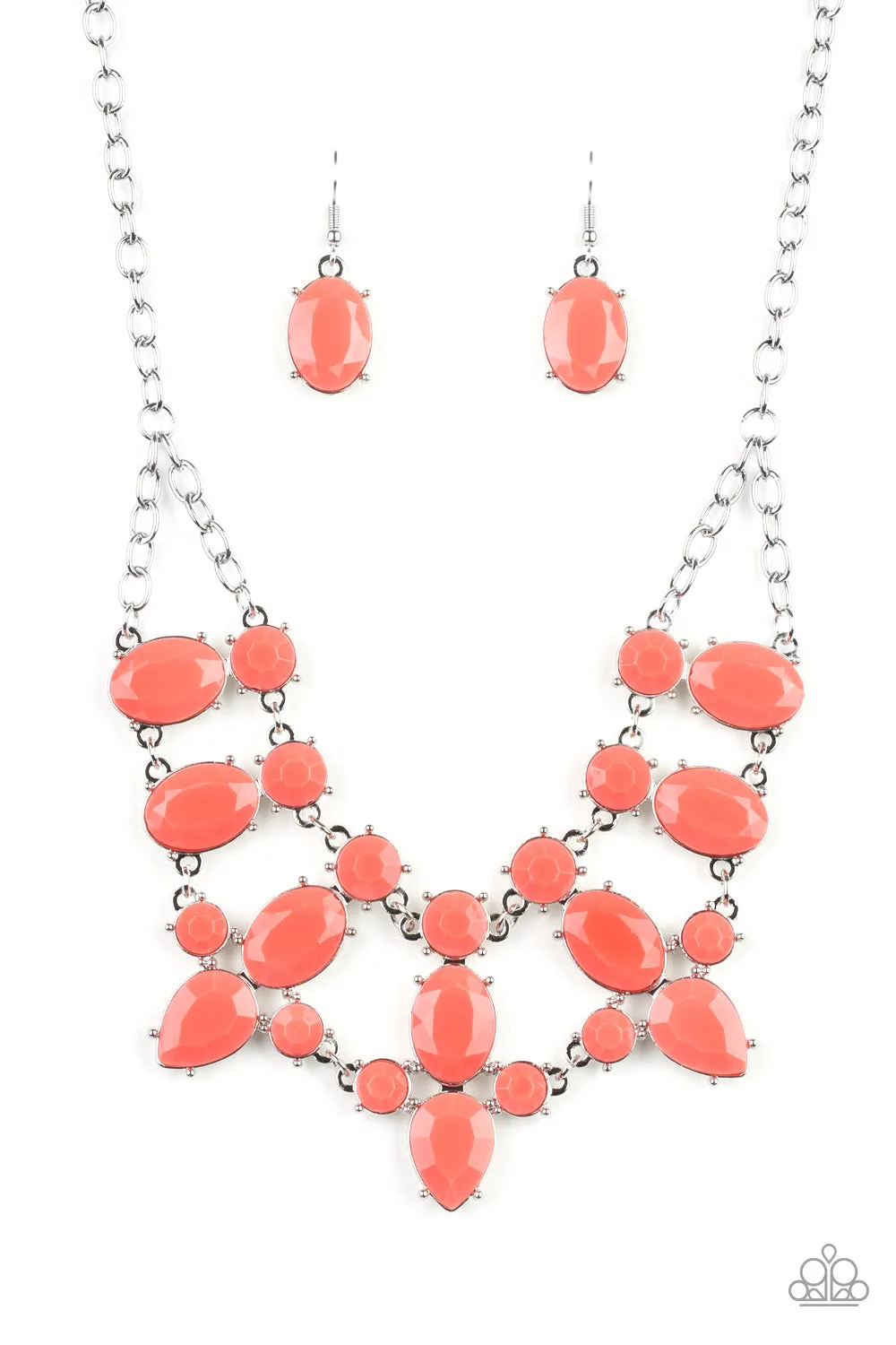 Paparazzi Goddess Glow Necklace Orange