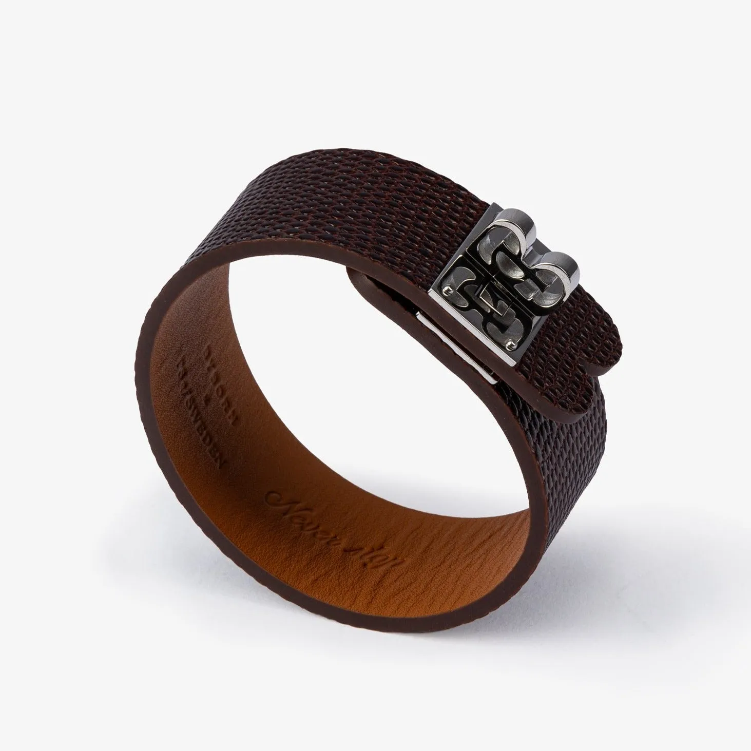 PS x BYBORN BRACELET Brown Silver