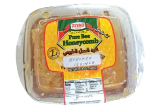 Pure Bee Honey Comb in Plastic Container