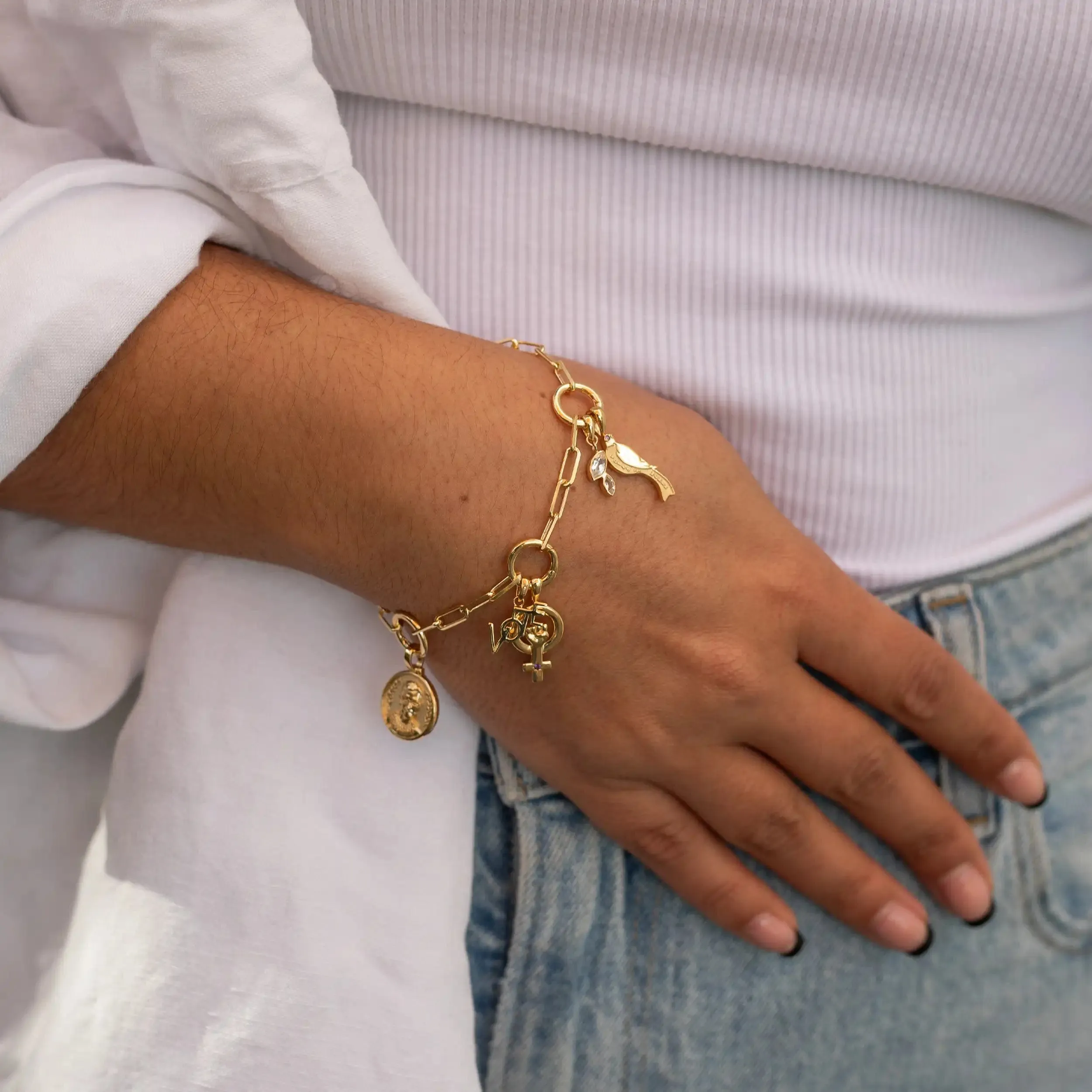 RBG Legacy Charm Bracelet