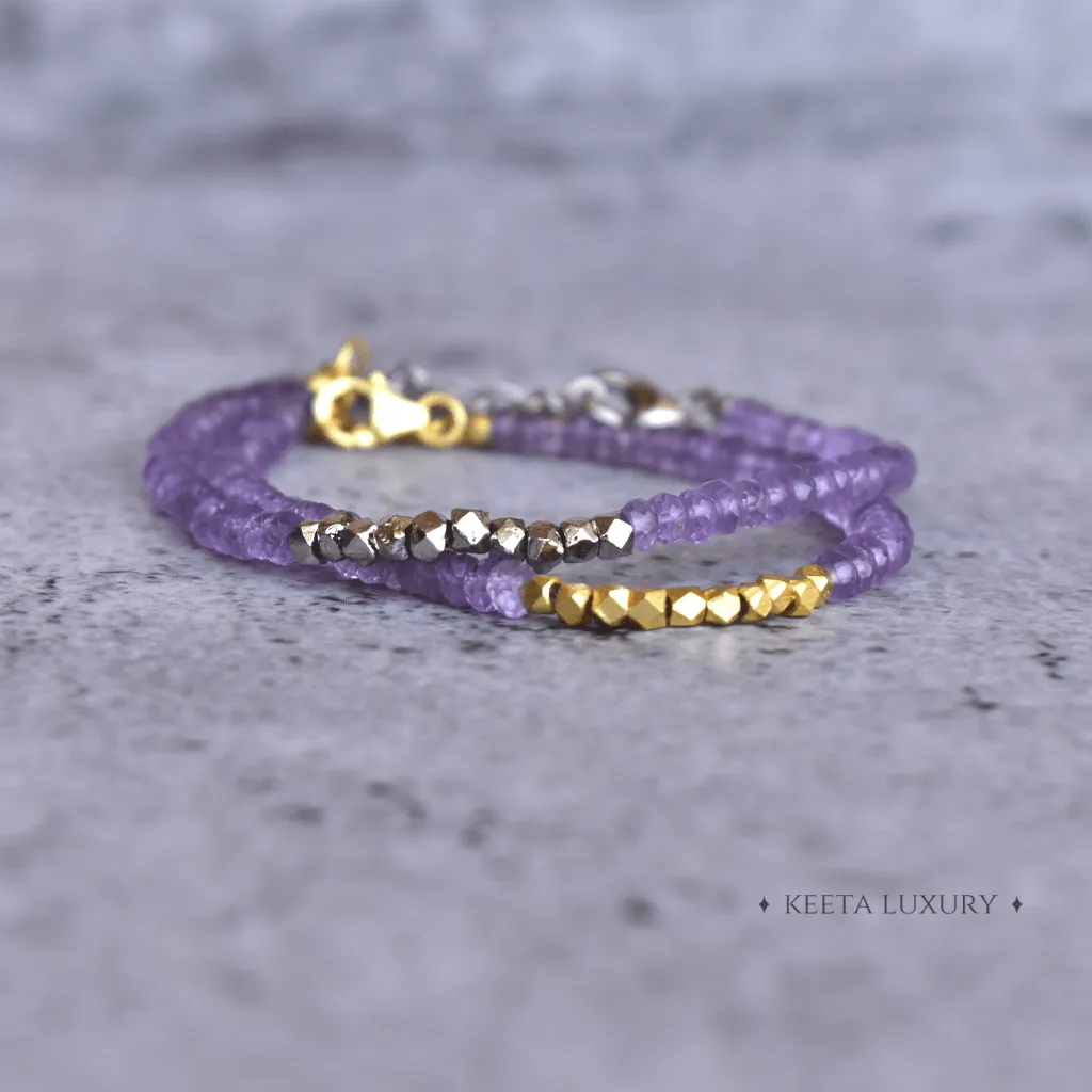 Serenity - Amethyst Bracelets