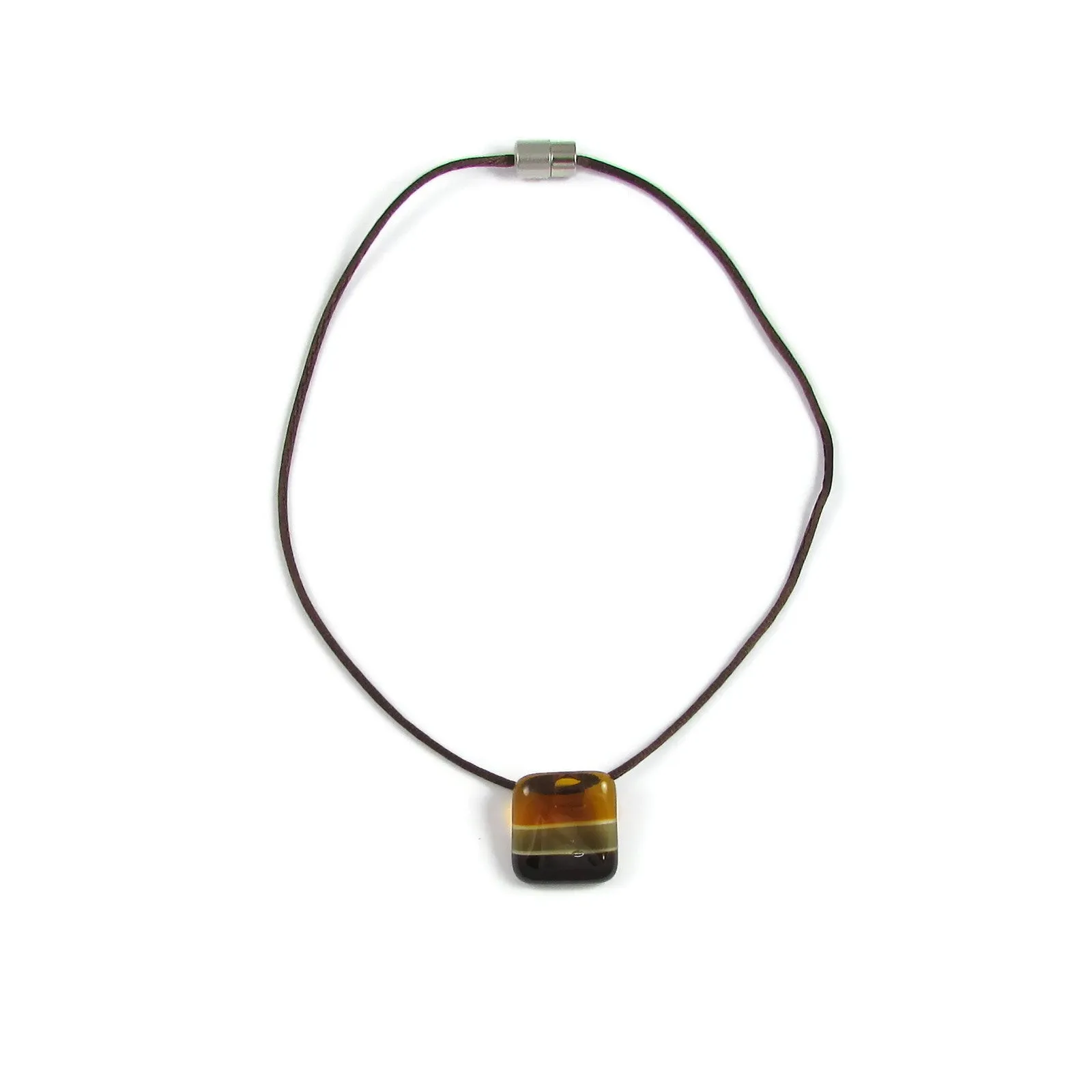 Shades Mini Glass Pendant - Amber