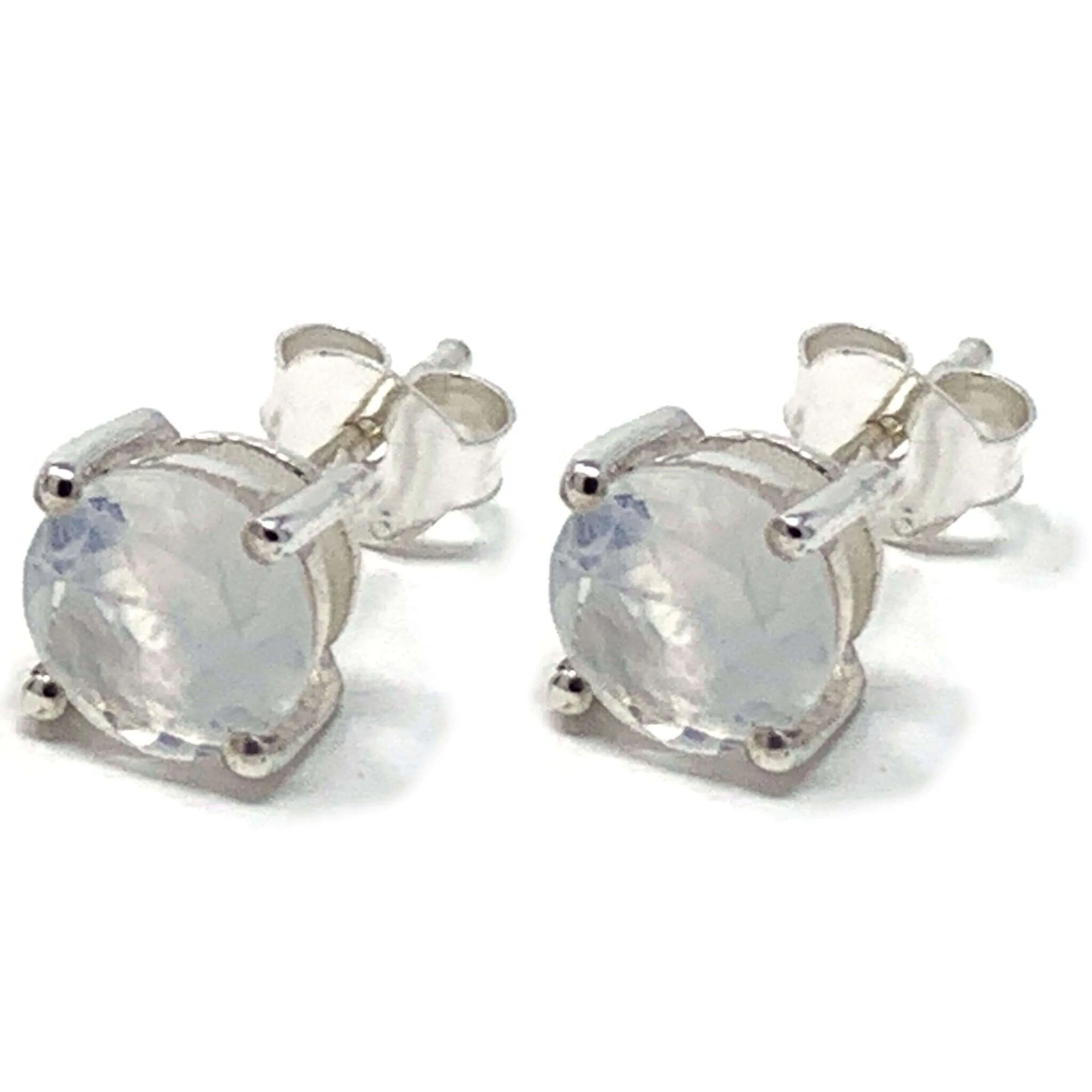 Sterling Silver Moonstone Earrings