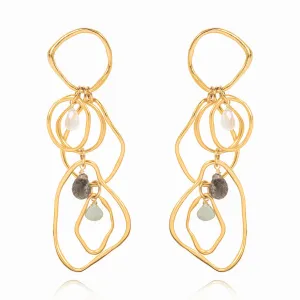 Sydney Earrings-Gold