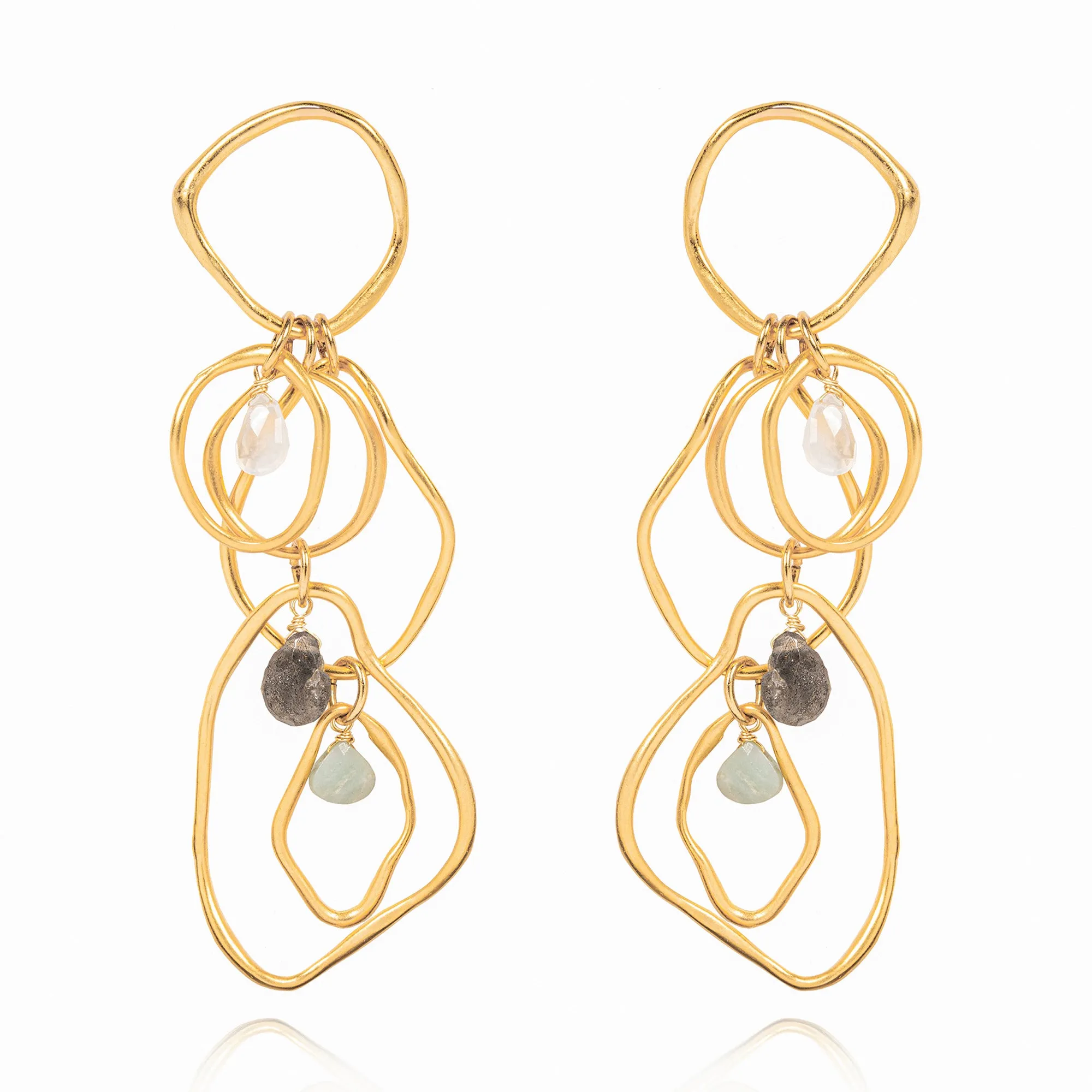 Sydney Earrings-Gold