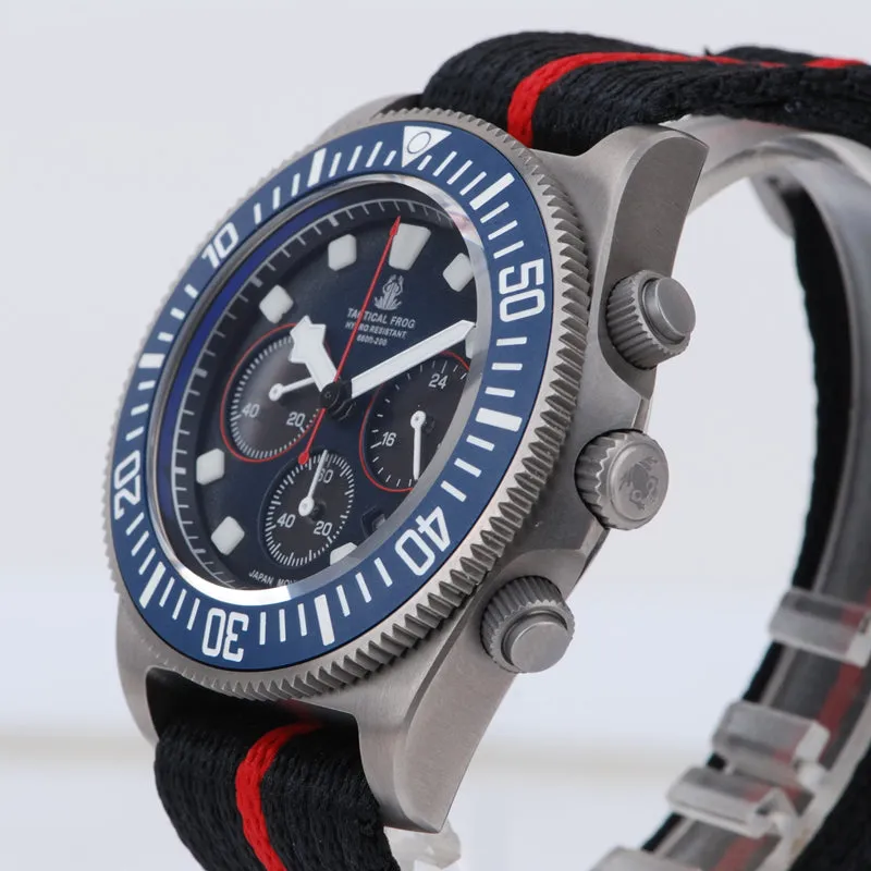 Tactical Frog Titanium FX-Diving Chronograph Watch