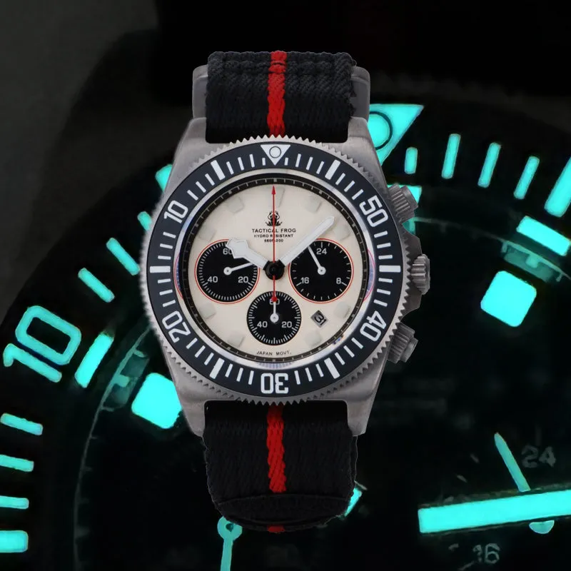 Tactical Frog Titanium FX-Diving Chronograph Watch