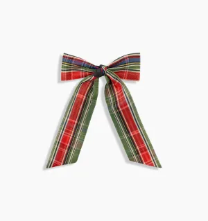 The Belle Bow - Tartan Lamé