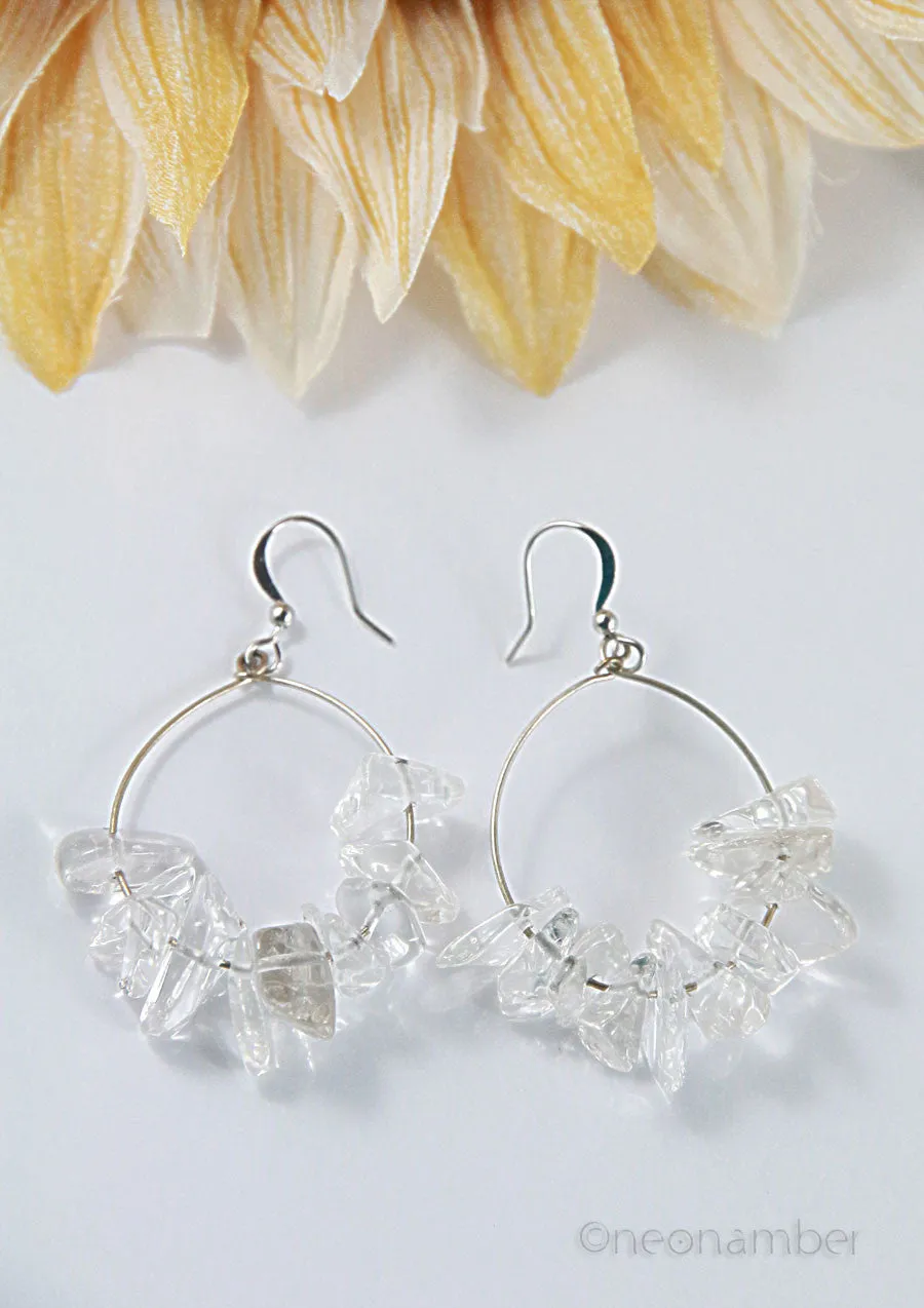 The Icy Loop Earrings