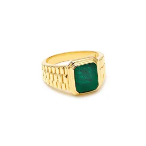 THE MALACHITE VALINE RING