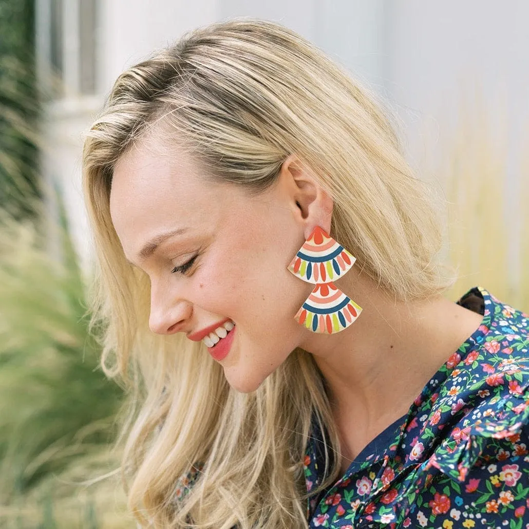 Tiles Earrings - Pioneer Double