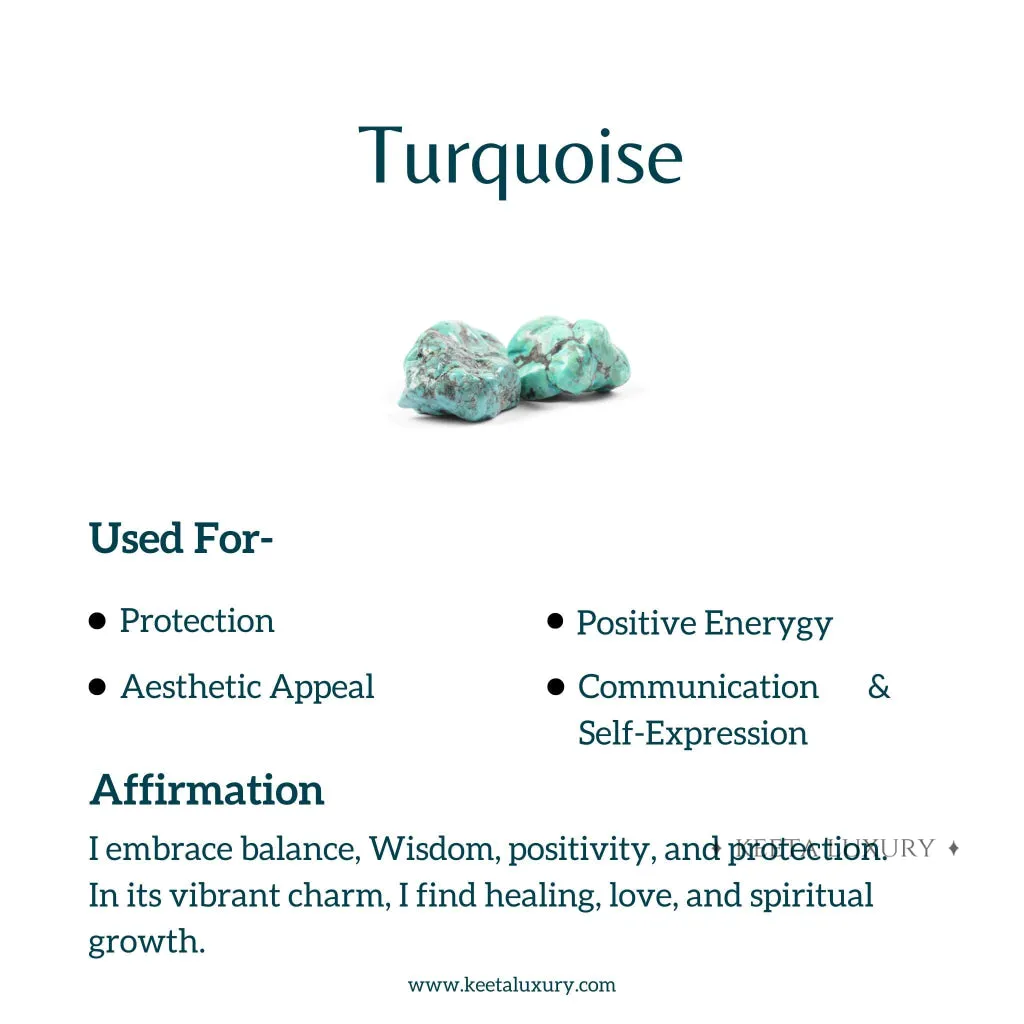 Tranquil Gem - Turquoise Necklace