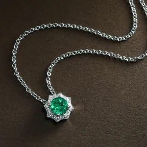 Vibrant Emerald Pendant