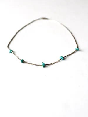 vintage turquoise necklace