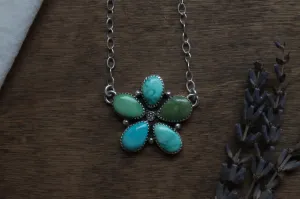 Wildflower Necklace | Emerald Valley Turquoise