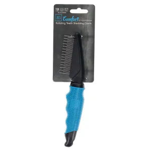 Zeez Comfort Rotating Teeth Shedding Comb